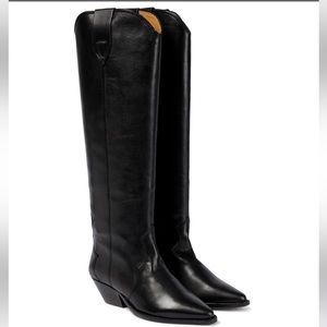 *RARE* ISABEL MARANT Denvee Leather High Tall Boot Sz.37/6.5‼️!!!